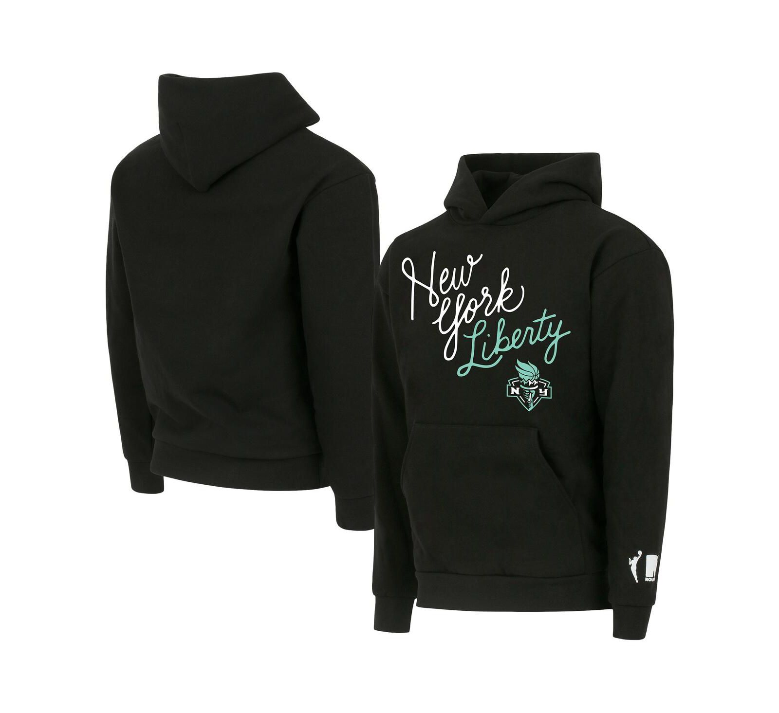Худи Round21 Black New York Liberty Script