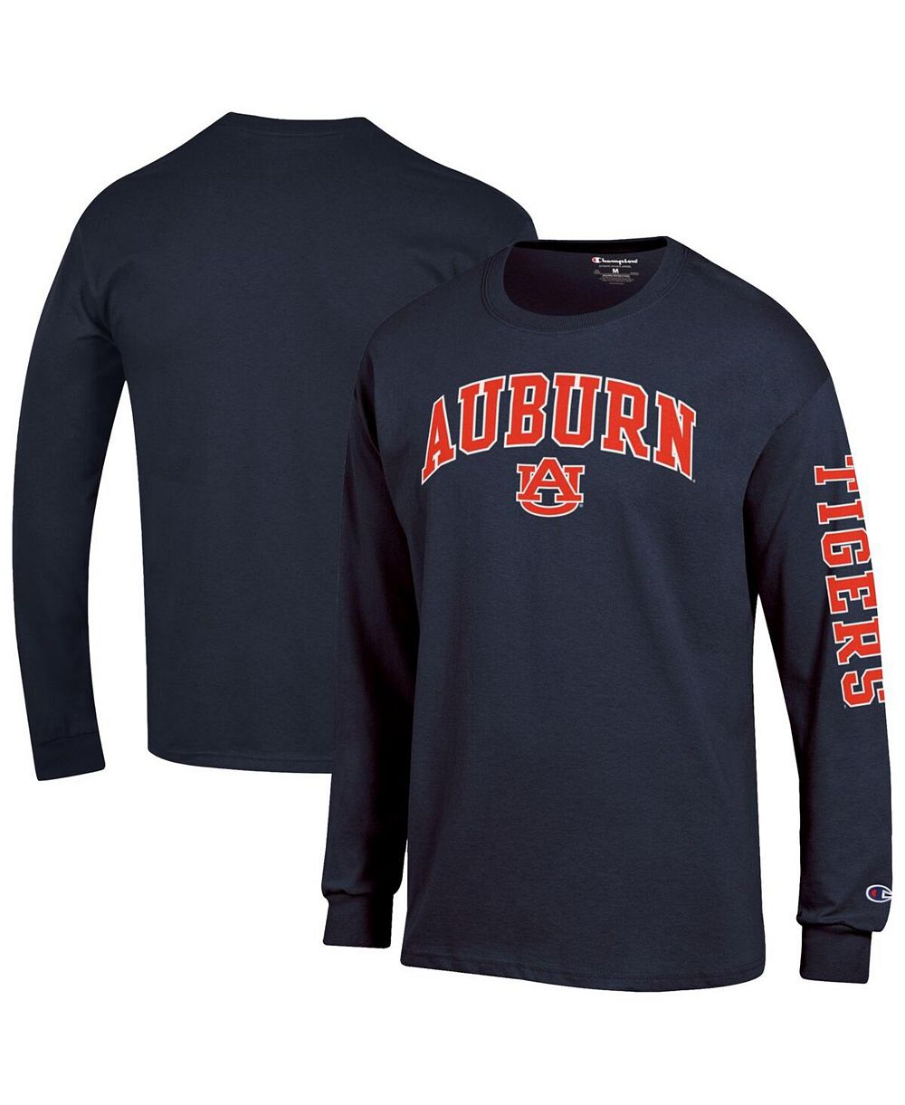Champion Men's Orange Auburn Tigers Arch Over Logo 2-Hit Long Sleeve T-Shirt