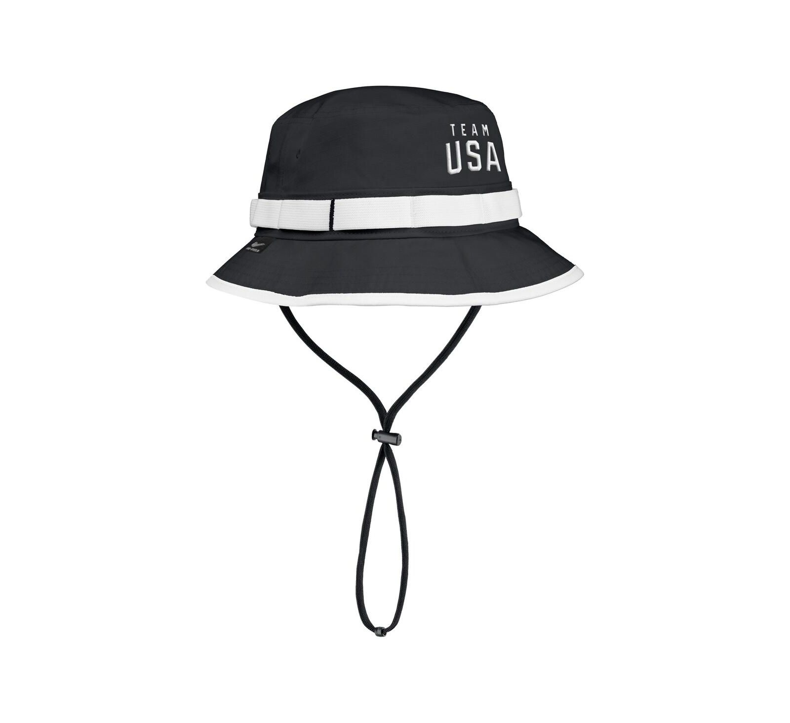Nike Men's Black Team USA Apex Sideline On-Field Dri-FIT Boonie Bucket Hat