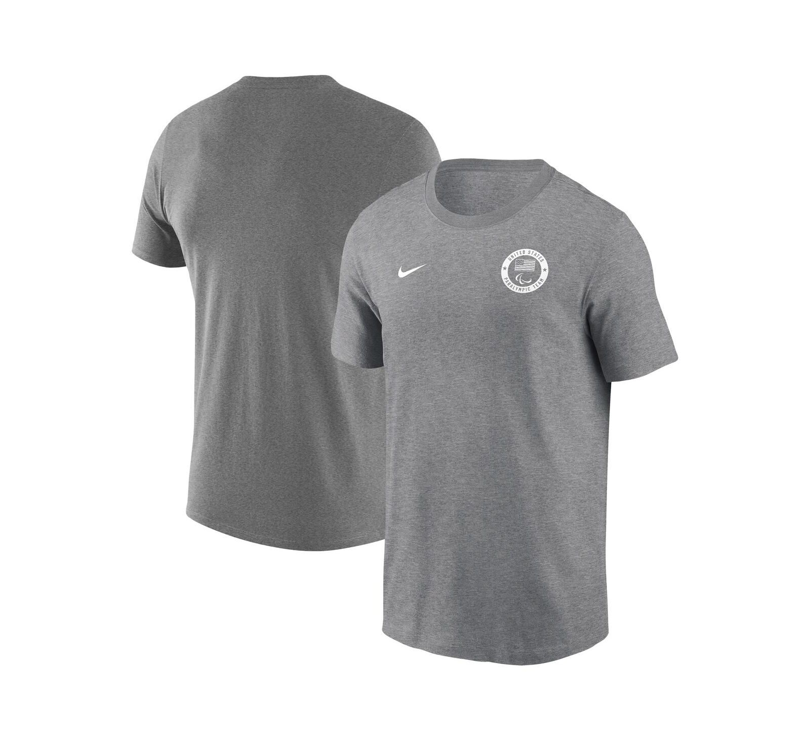 Nike Men's Gray U.S. Paralympics Team Issue Legend Performance T-Shirt