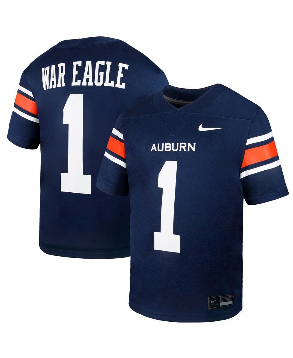 Детский реплик-джерси Nike Untouchable Replica Auburn Tigers цвета темно-синий для дошкольников