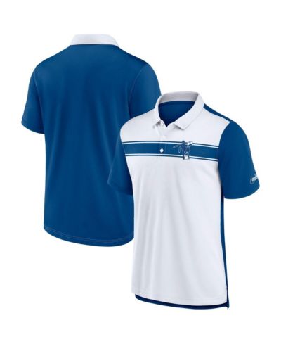 Nike Мужская рубашка-поло Indianapolis Colts Rewind Pique White/Royal