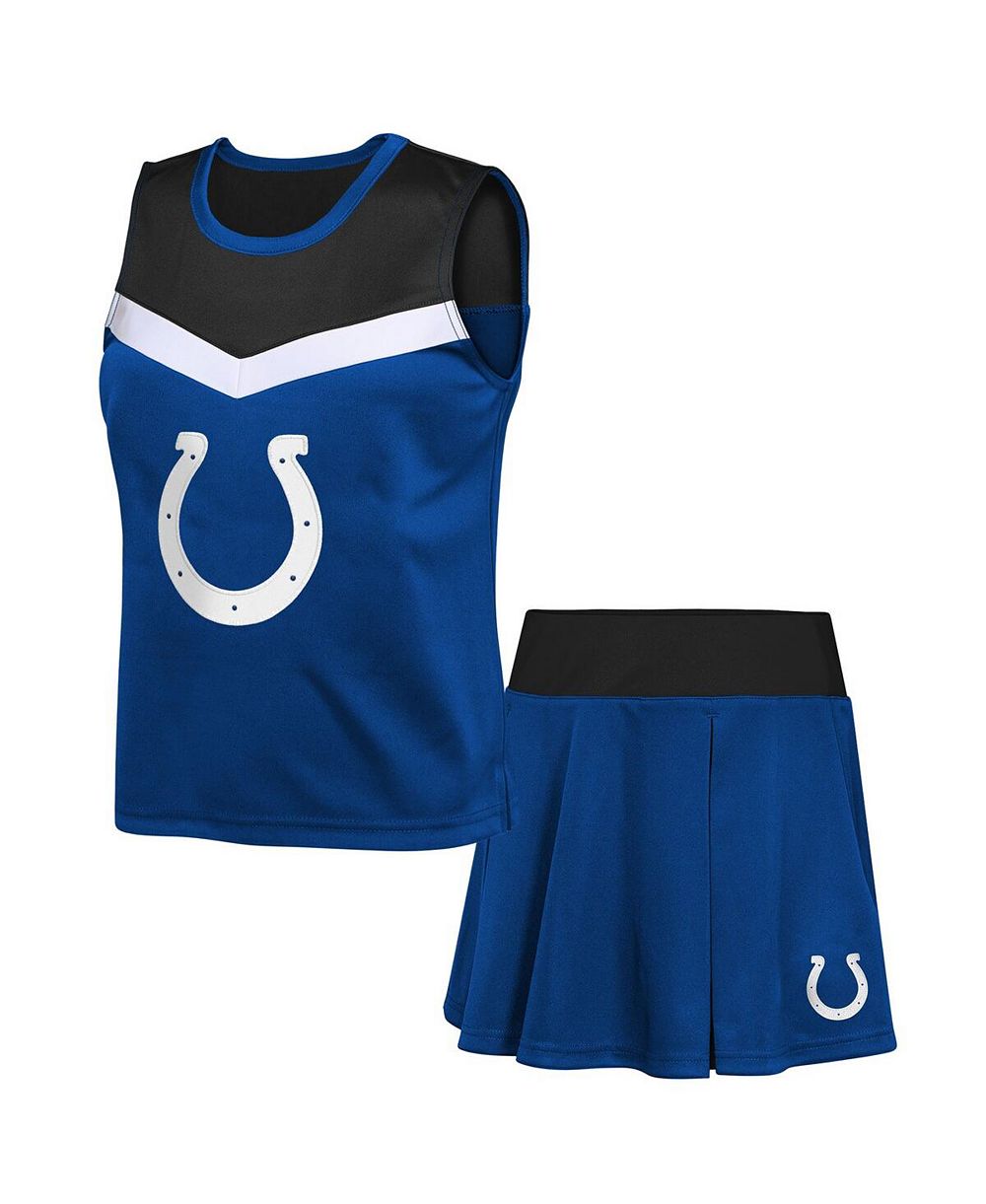 Детский набор из 2 предметов Outerstuff Royal Indianapolis Colts Spirit Cheerleader Dress