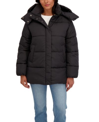 Sebby Women's Juniors' 3/4 Puffer Jacket
