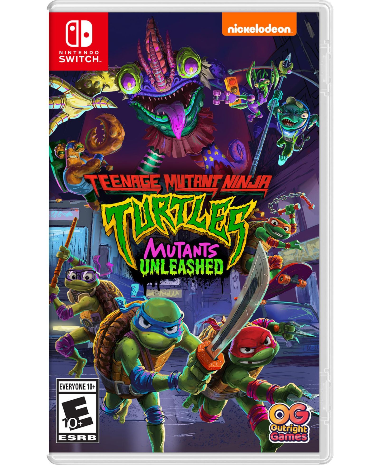Игра Outright Games Teenage Mutant Ninja Turtles: Mutants Unleashed - Nintendo Switch
