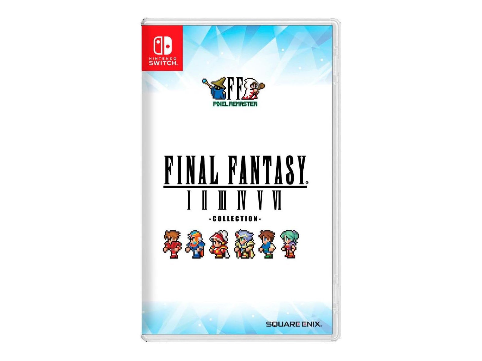 Final Fantasy I-VI Pixel Remaster Collection RPG Nintendo Switch