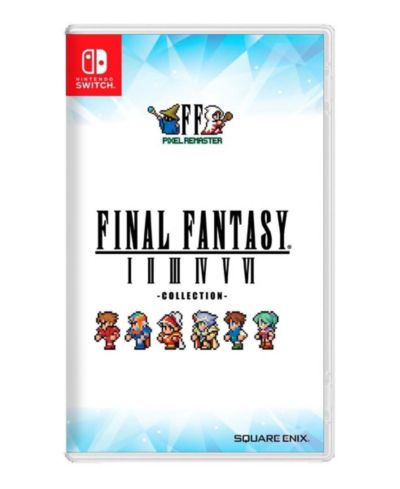 Final Fantasy I-VI Pixel Remaster Collection RPG Nintendo Switch
