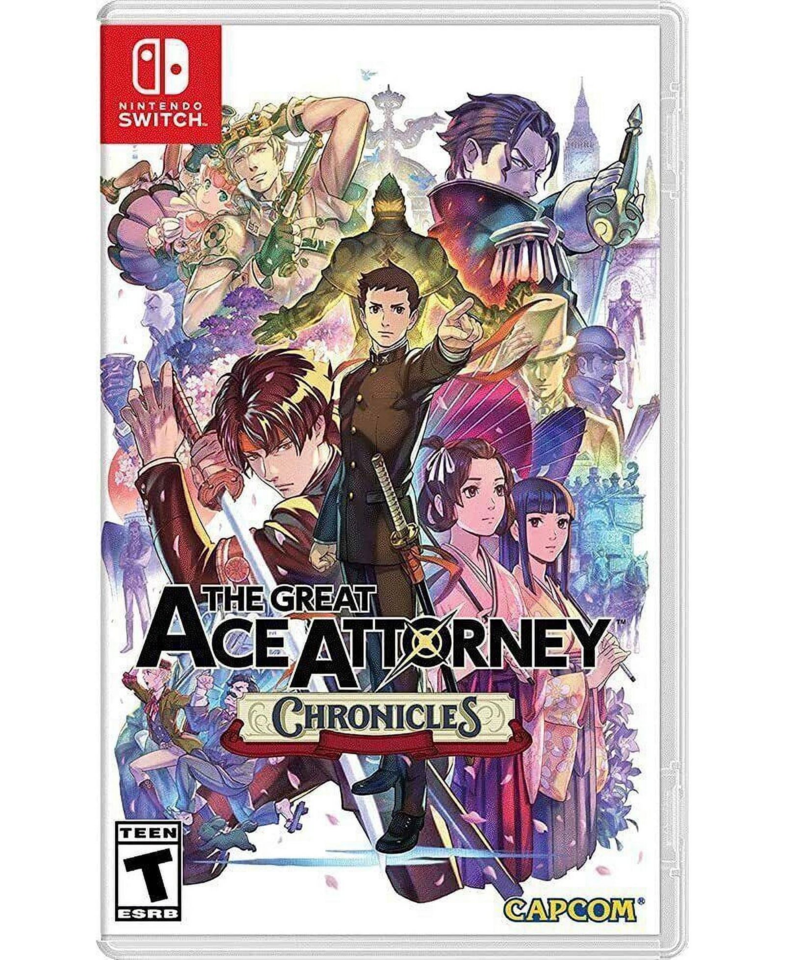 The Great Ace Attorney Chronicles 2 в 1 приключение Nintendo Switch