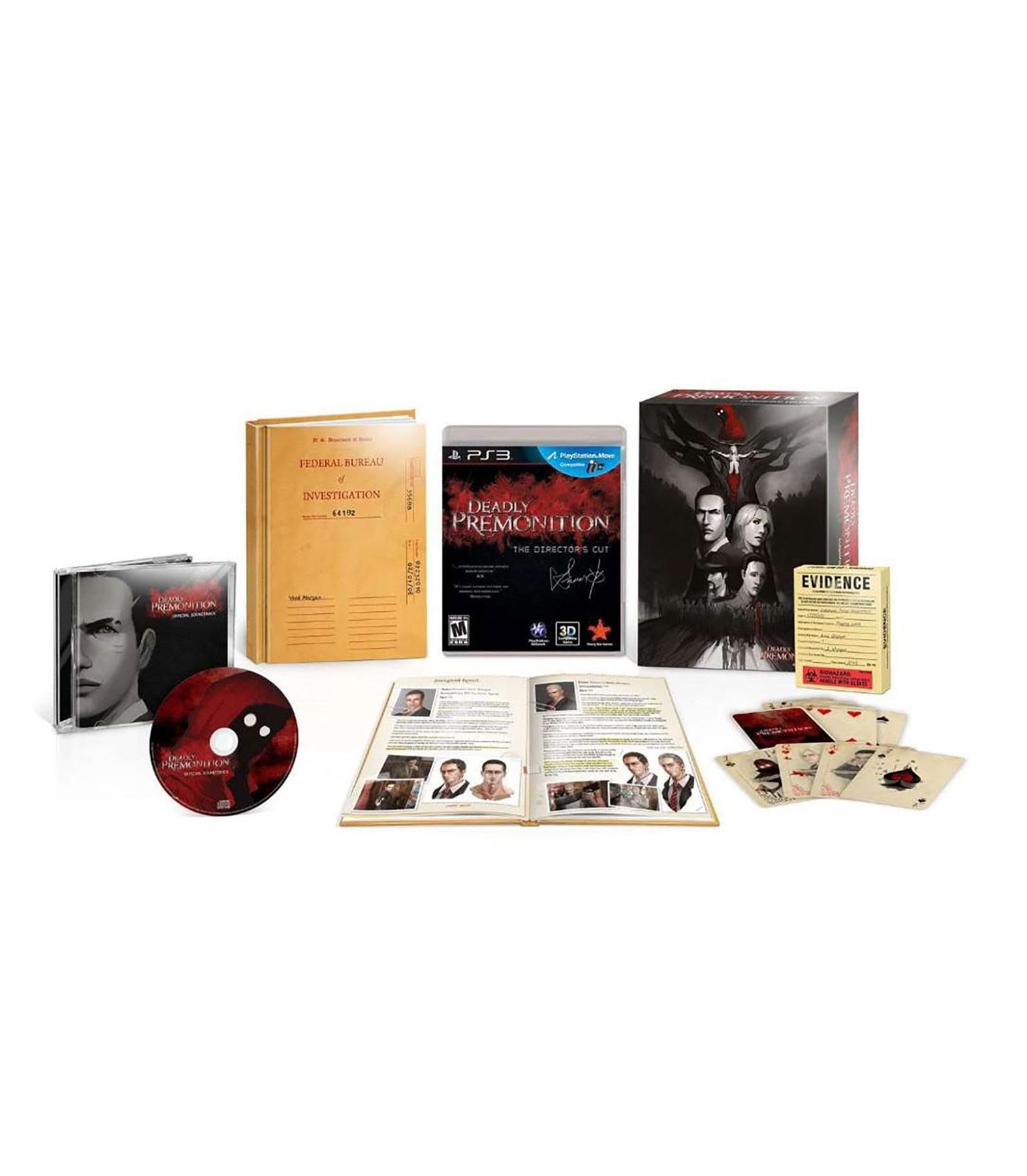 Sega Deadly Premonition Director's Cut Collector's Classified Edition PlayStation 3