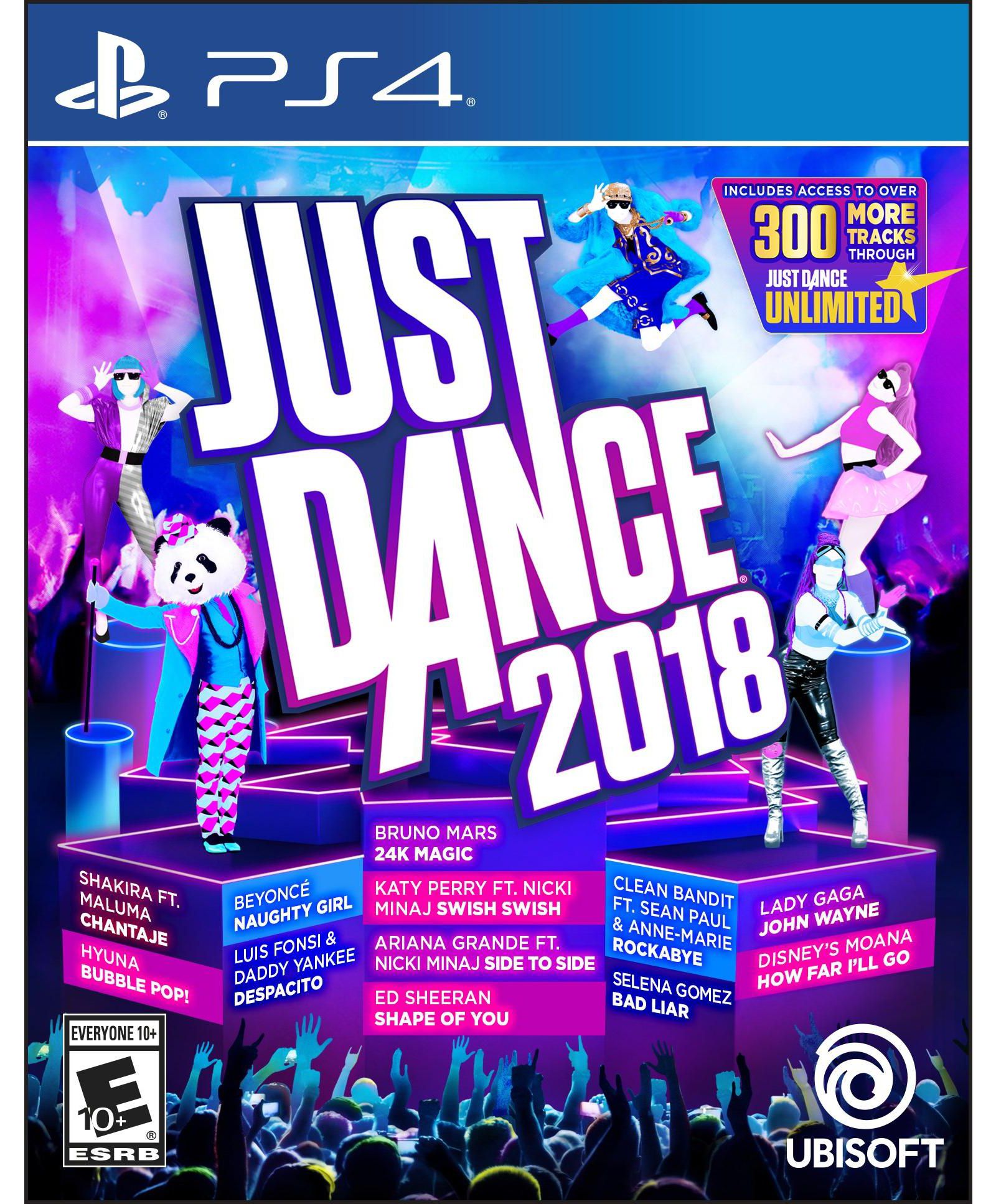 Игра Ubisoft Just Dance 2018 для PlayStation 4