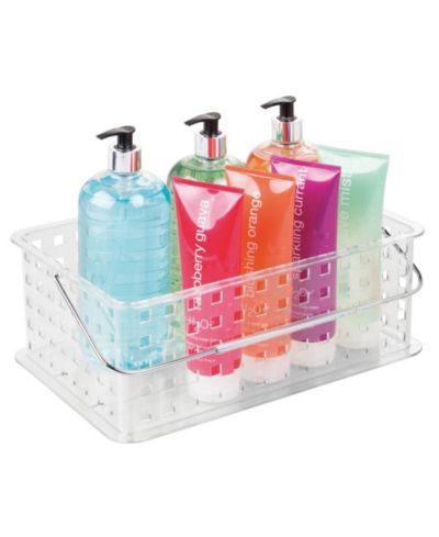 iDesign Large Stackable Shower Caddy Basket