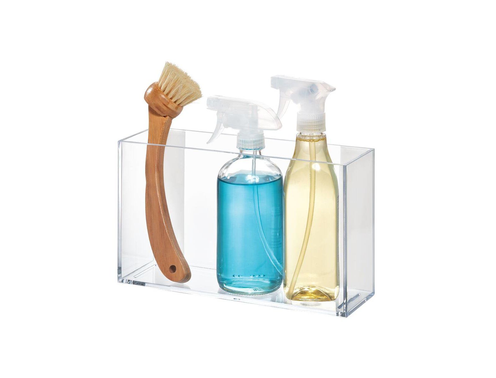 iDesign Adhesive Organizer Bin - Clear
