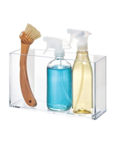iDesign Adhesive Organizer Bin - Clear