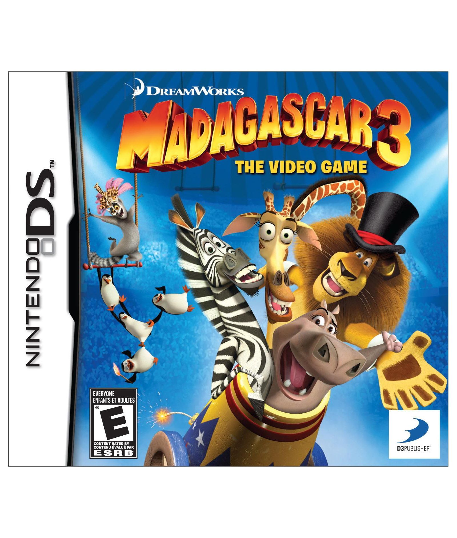 Madagascar 3: The Video Game Nintendo DS