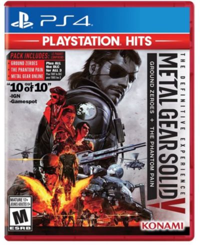 Metal Gear Solid V: The Definitive Experience Action Adventure Mature 17+ PlayStation 4