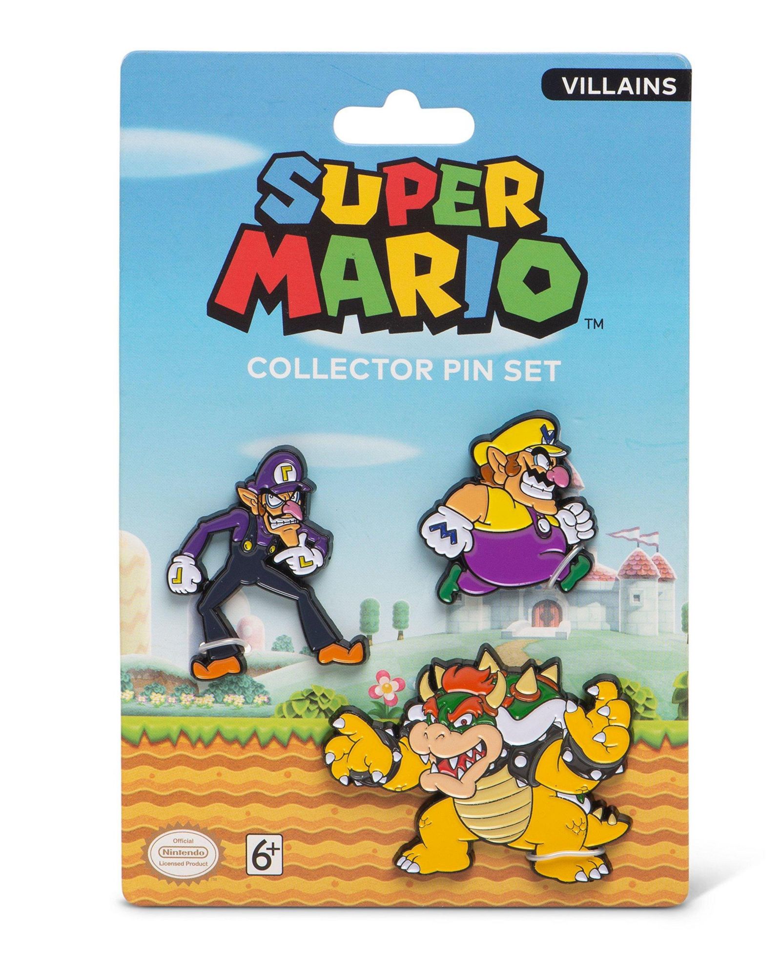 Набор значков PowerA Collector Pin Set - Super Mario Villains