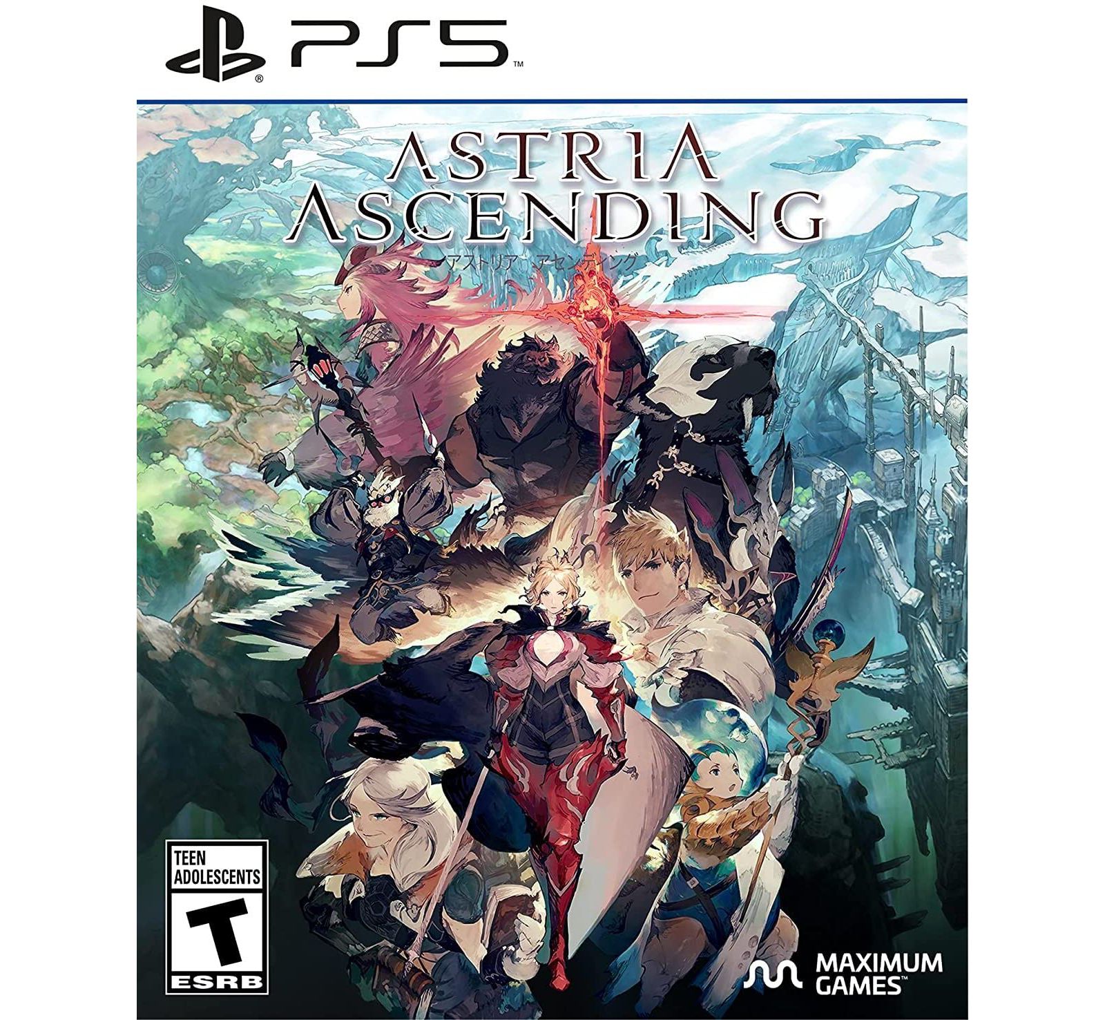 Maximum Games Astria Ascending Turn-Based Fantasy RPG Standard Edition PlayStation 5