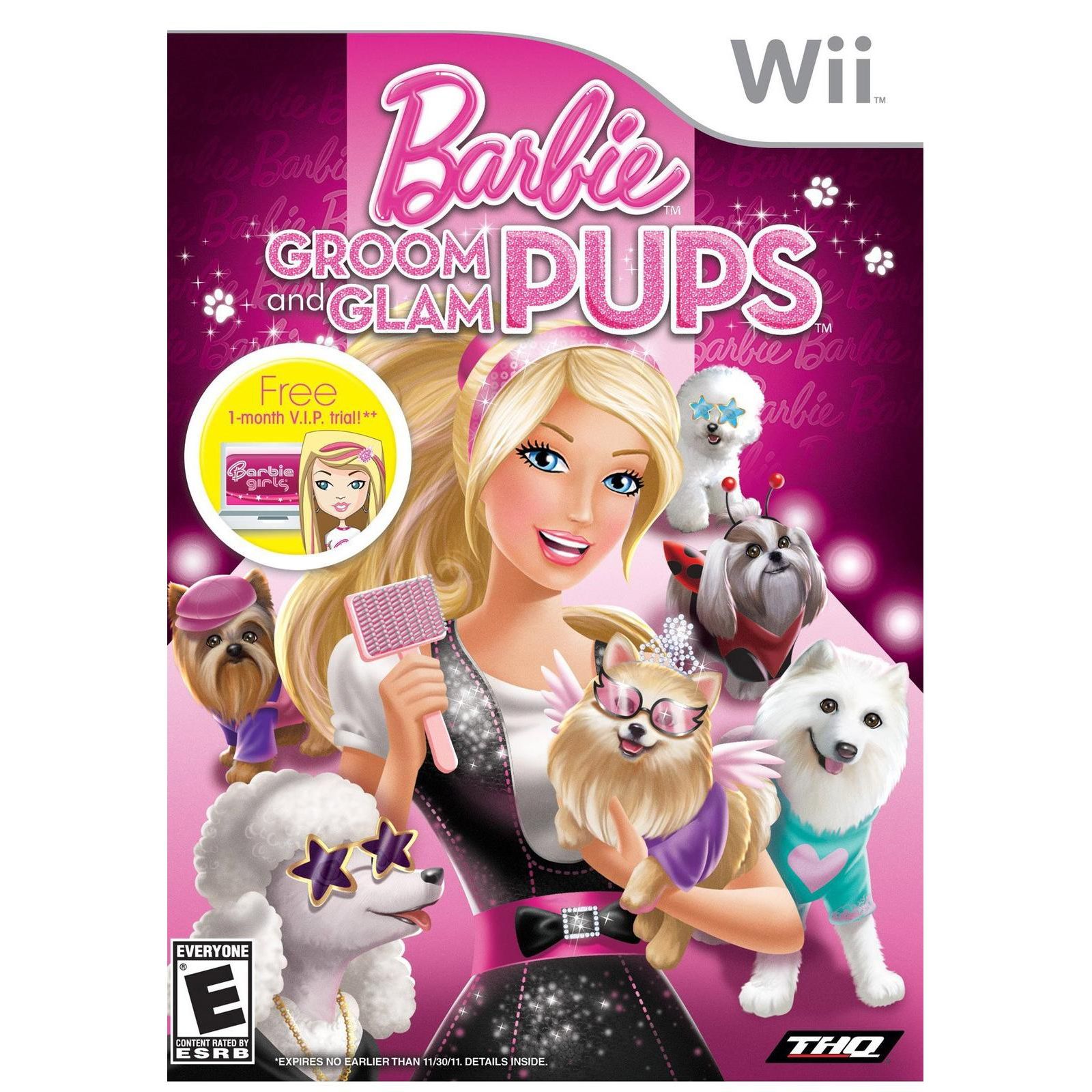Barbie Groom and Glam Pups - Nintendo Wii