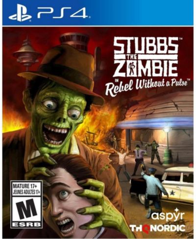 Stubbs the Zombie in Rebel Without a Pulse Action Adventure PlayStation 4