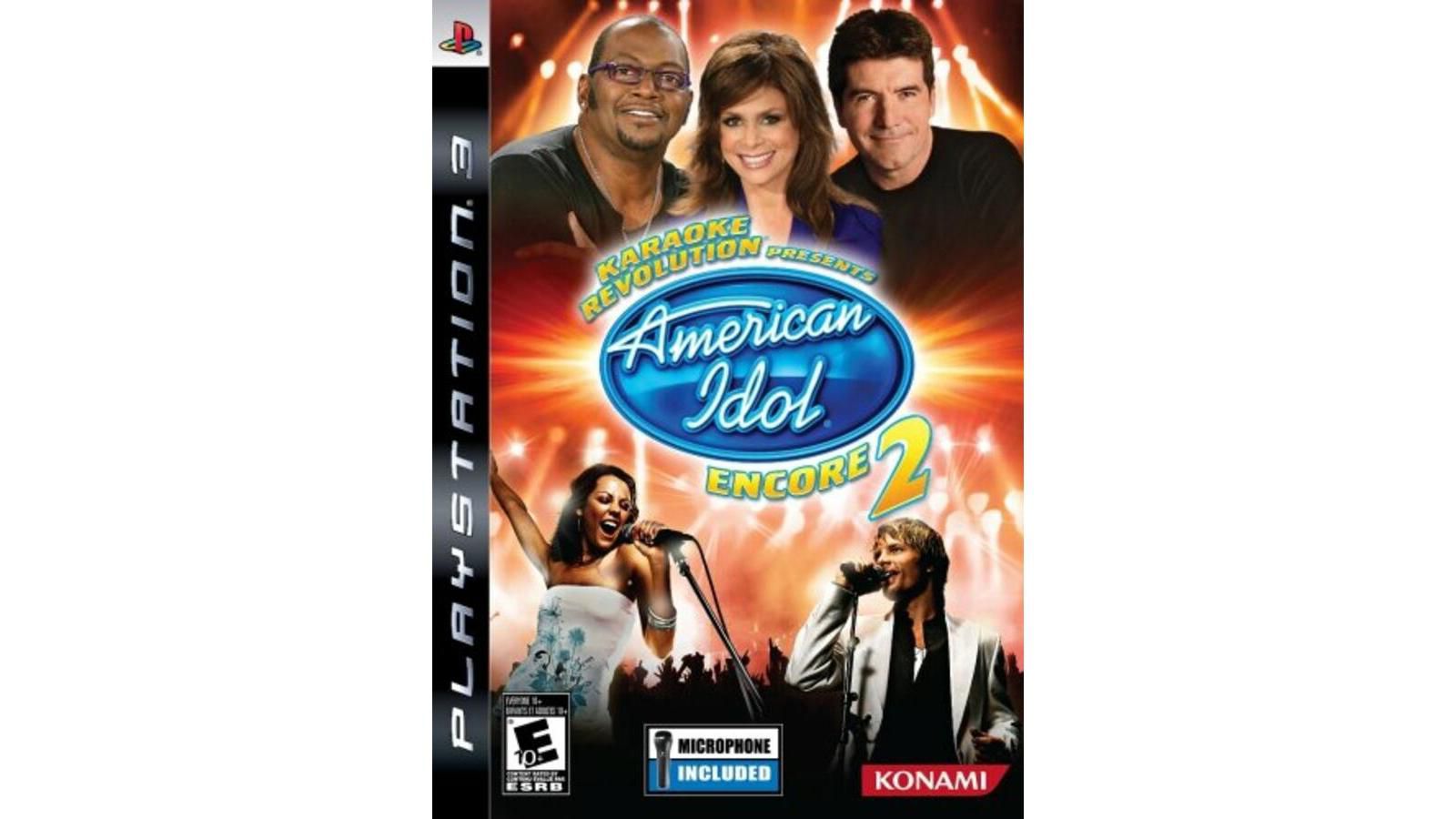 Karaoke Revolution Presents American Idol Encore 2 Bundle PlayStation 3 E10+