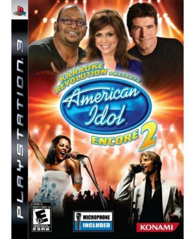 Игра KONAMI Karaoke Revolution Presents American Idol Encore 2 Bundle - PlayStation 3