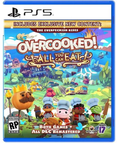 Overcooked! All You Can Eat Definitive Edition Online Multiplayer PlayStation 5
