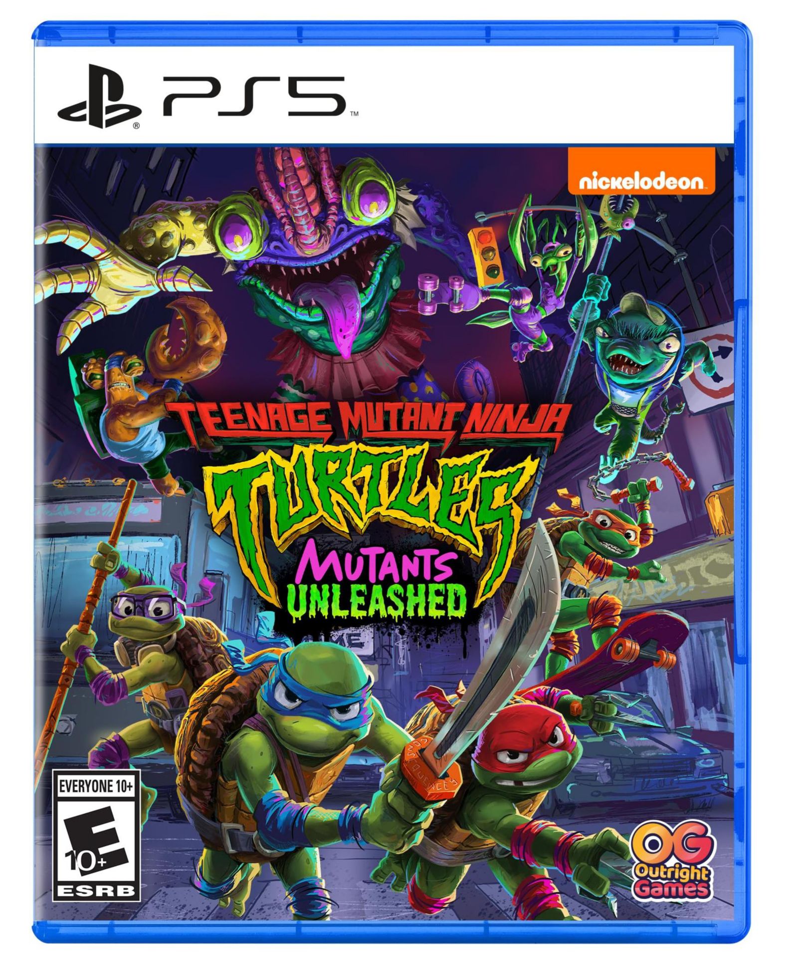 Игра Outright Games Teenage Mutant Ninja Turtles: Mutants Unleashed - PlayStation 5