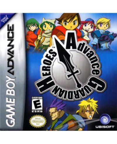 Ubisoft Advance Guardian Heroes Fighting Multiplayer Game Boy Advance