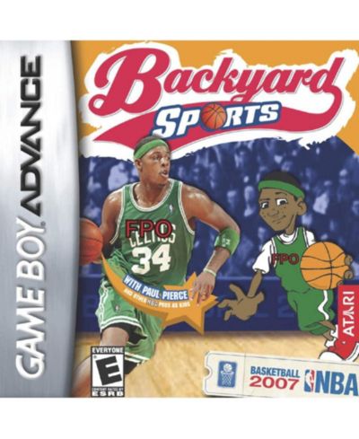 Atari Бэкьярд Баскетбол 2007 Стандартное Издание Игра Game Boy Advance
