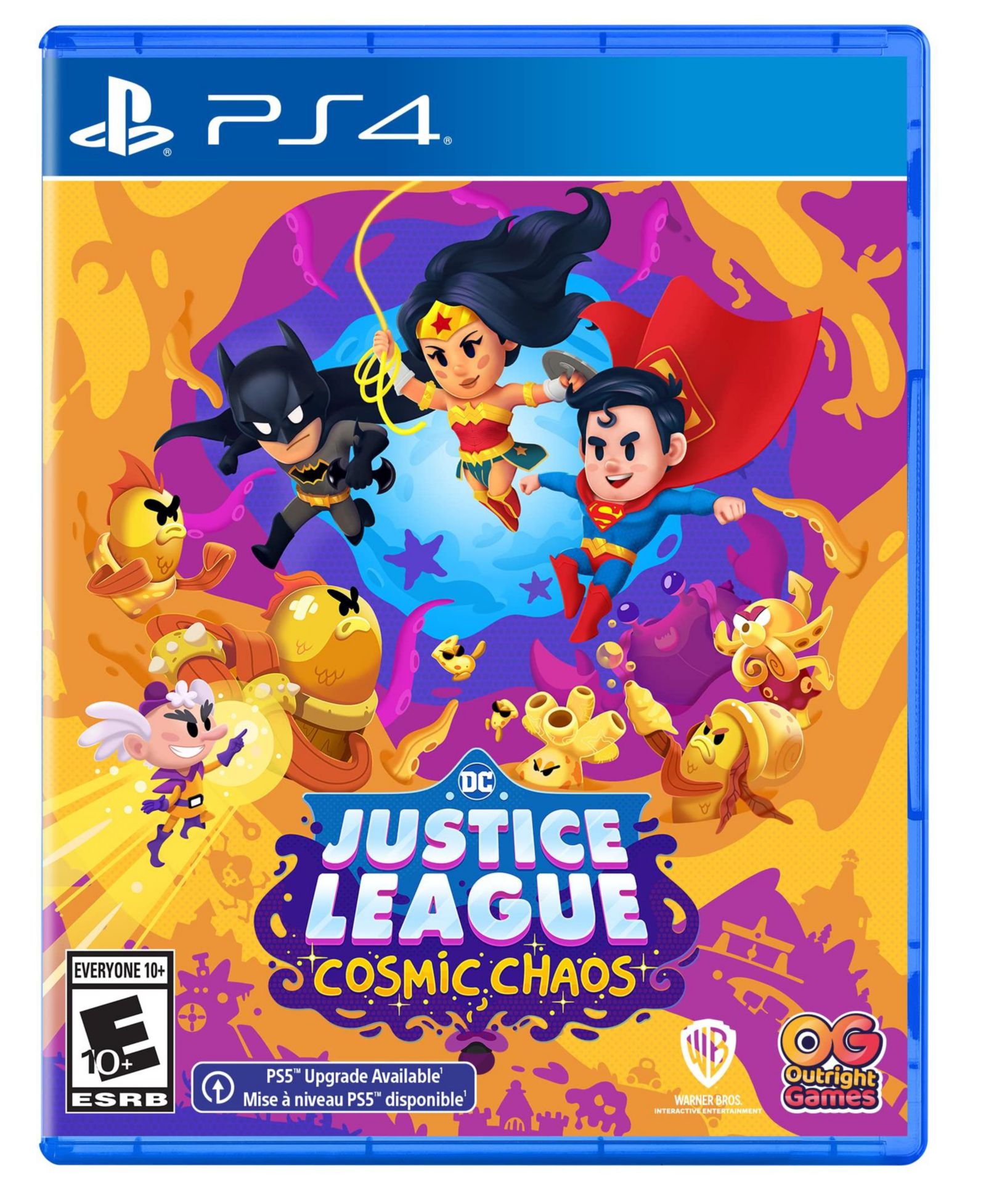 Outright Games Justice League Cosmic Chaos Action Adventure 2-Player Co-op PlayStation 4