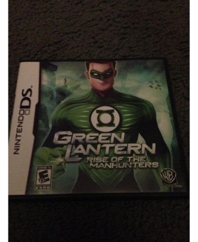 Green Lantern: Rise of the Manhunters Action Adventure Two-Player Nintendo DS