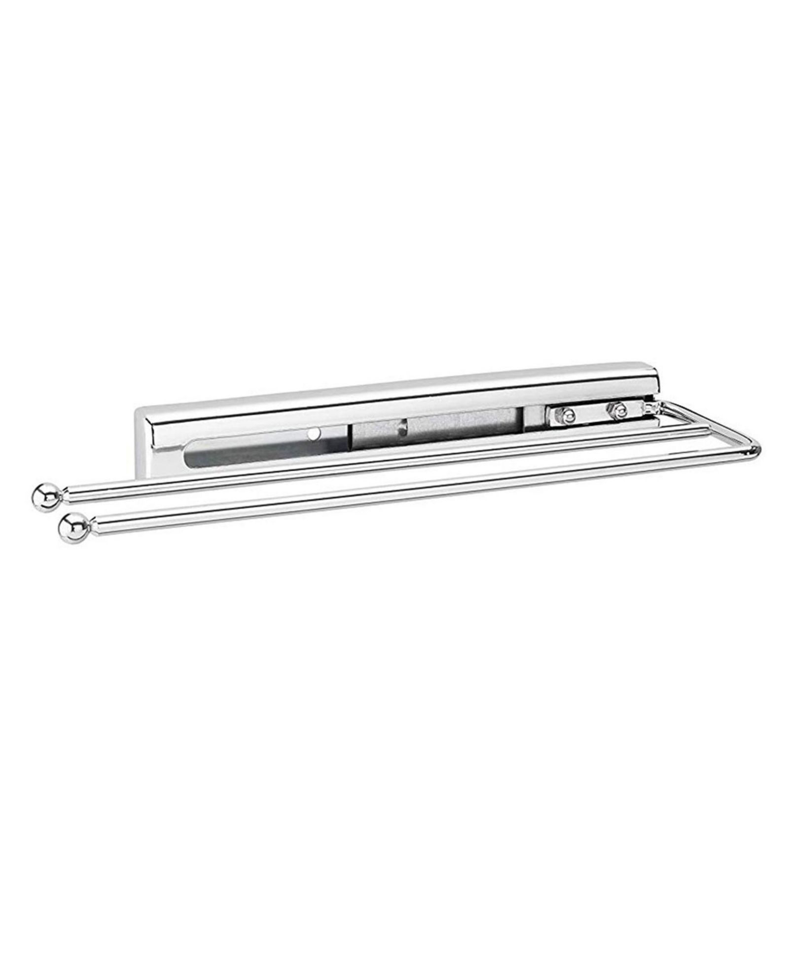 Rev-A-Shelf Pullout Dish Towel Bar Under Kitchen Cabinet, Chrome, 563-51-C