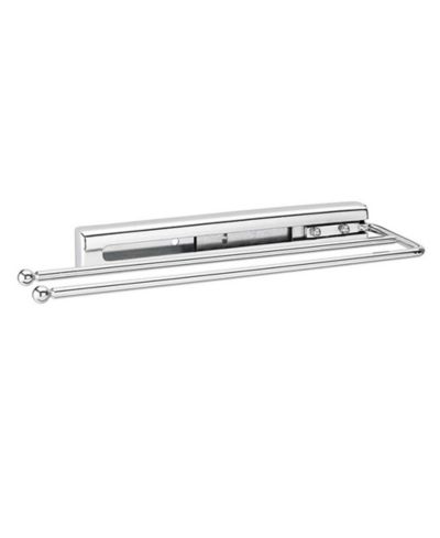 Rev-A-Shelf Pullout Dish Towel Bar Under Kitchen Cabinet, Chrome, 563-51-C