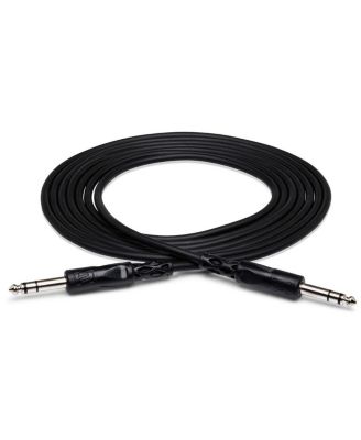 Hosa Technology Stereo 1/4" Male Phone to 1/4" Male Phone TRS Cable, 15'