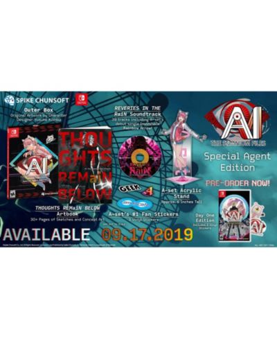 AI: Somnium Files Limited Edition Nintendo Switch