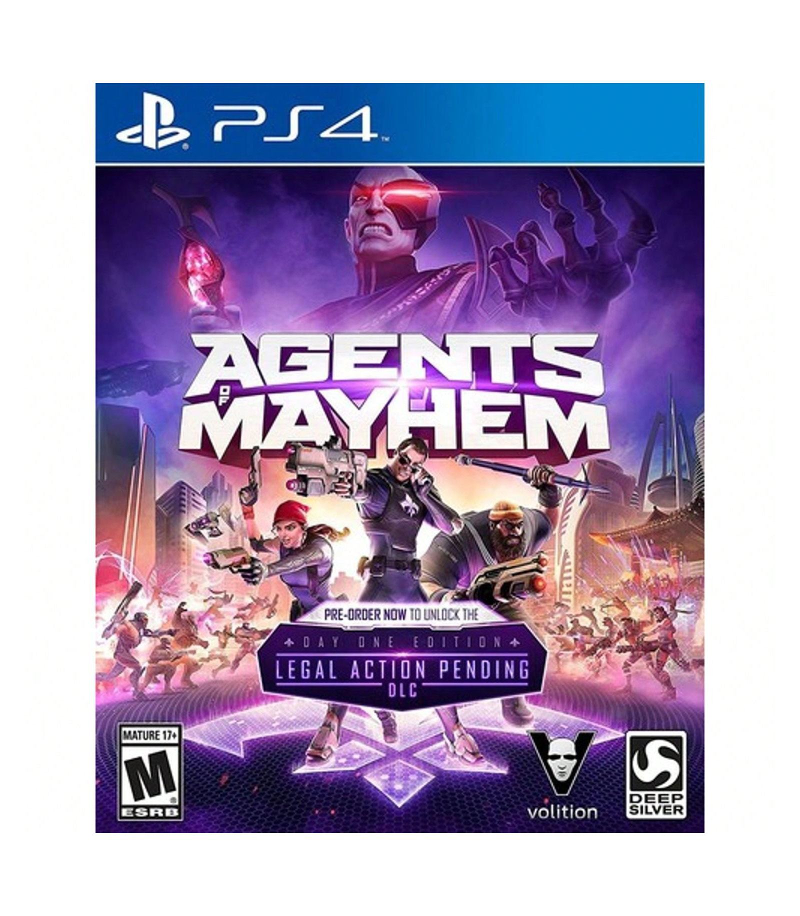 Square Enix Agents of Mayhem - Launch Edition для PlayStation 4