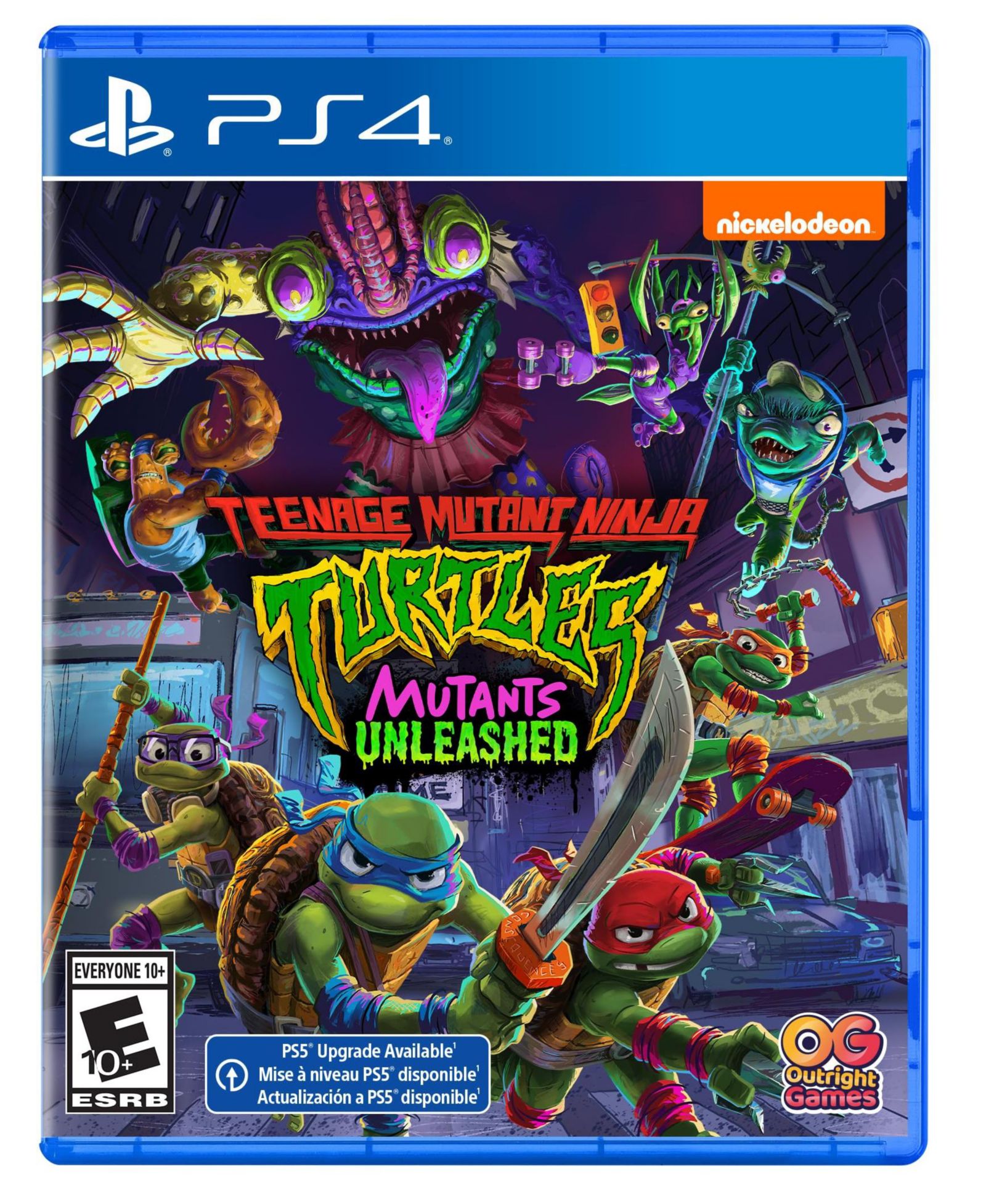 Игра Outright Games Teenage Mutant Ninja Turtles: Mutants Unleashed - PlayStation 4
