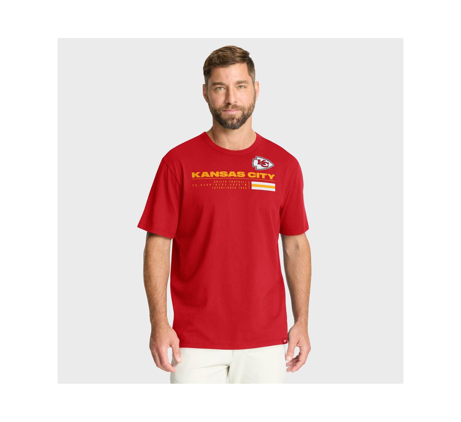 Мужская футболка Fanatics Kansas City Chiefs Chop Block Legacy