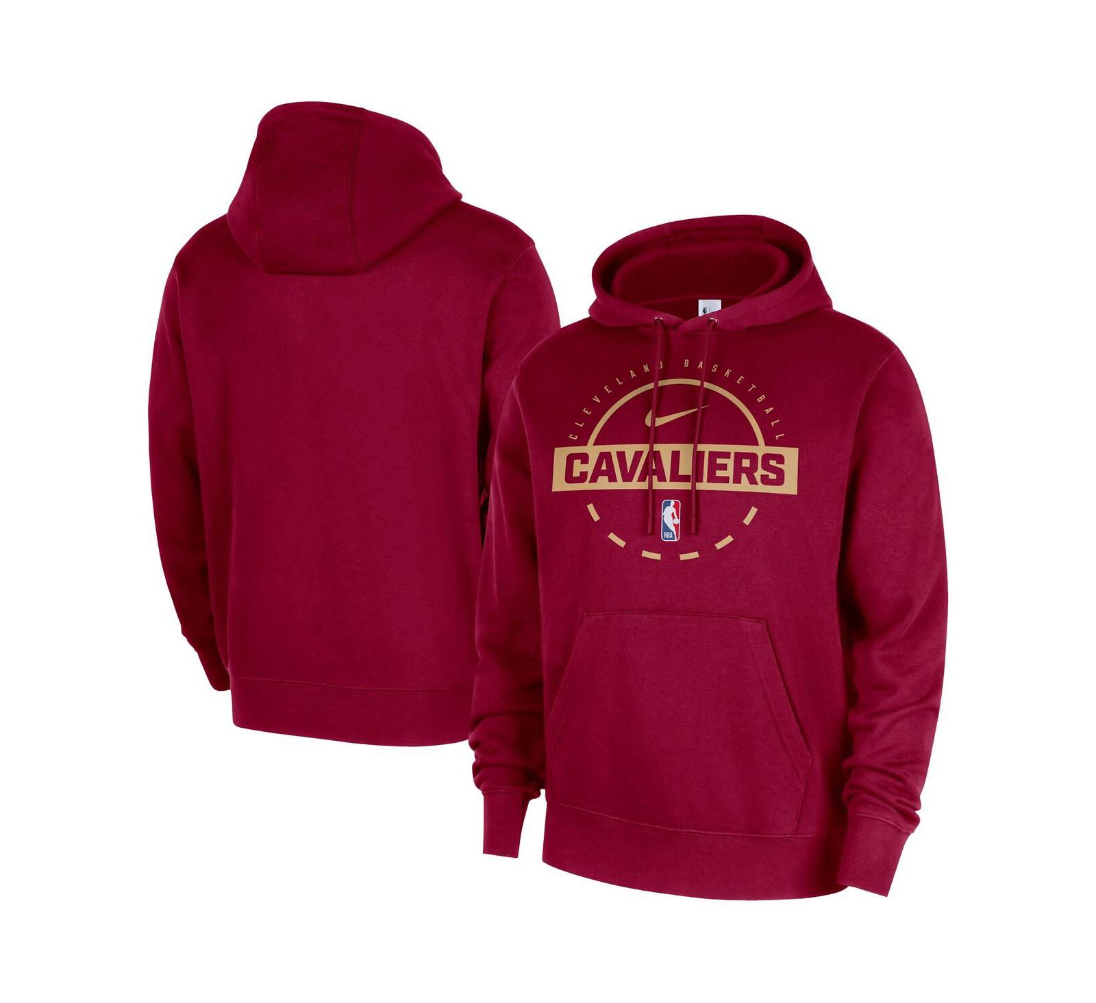 Мужское худи Nike Cleveland Cavaliers 2025/26 Authentic Practice Club
