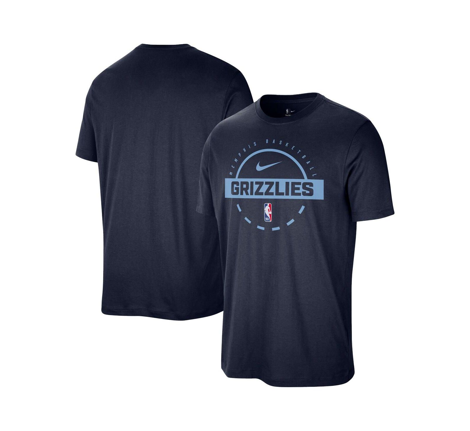 Nike Men's Navy Memphis Grizzlies Authentic Practice T-Shirt