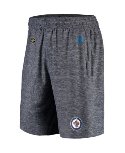 Fanatics Мужские шорты Winnipeg Jets Authentic Pro Off-Ice, темно-синие