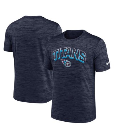 Nike Мужская темно-синяя футболка Tennessee Titans Velocity Performance