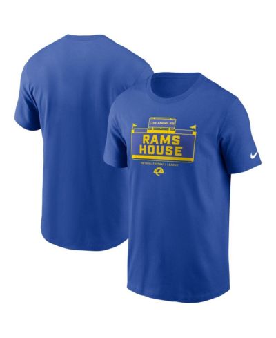 Мужская футболка Nike Royal Los Angeles Rams Primetime Local Essential