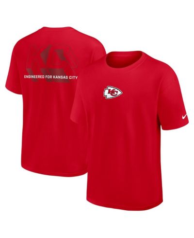 Nike Men's Red Kansas City Chiefs Dominate the Game Essential Max90 T-Shirt