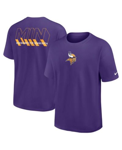 Nike Men's Purple Minnesota Vikings Dominate the Game Essential Max90 T-Shirt