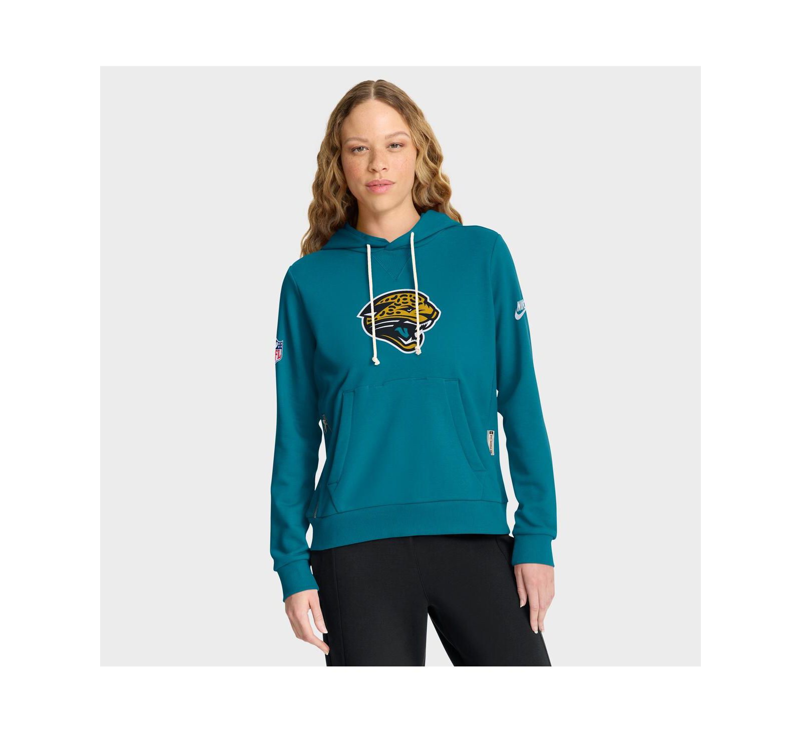 Nike Женская худи Dri-FIT Jacksonville Jaguars Sideline Standard Issue