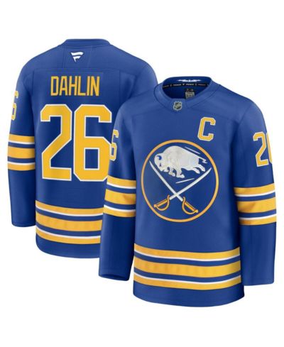 Мужская джерси Fanatics Rasmus Dahlin Buffalo Sabres Premium Captain's Patch
