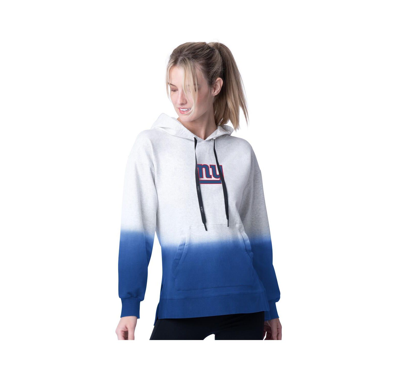 MSX by Michael Strahan Women's Royal New York Giants Daniela Pullover Hoodie