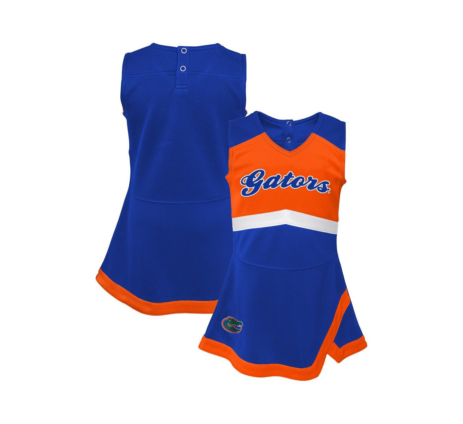 Детское платье Outerstuff Big Girls Royal Florida Gators Cheer Captain Jumper