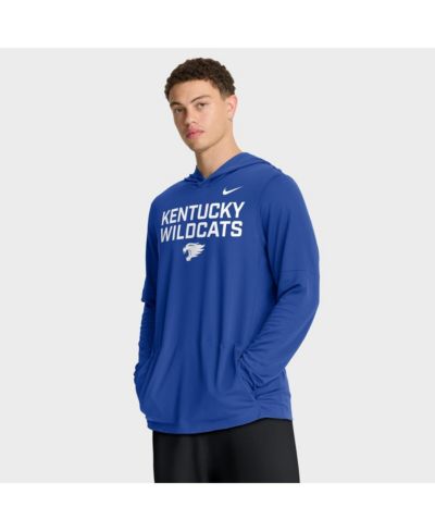 Nike Мужская футболка-худи long sleeve Kentucky Wildcats 2025 Sideline Performance Royal